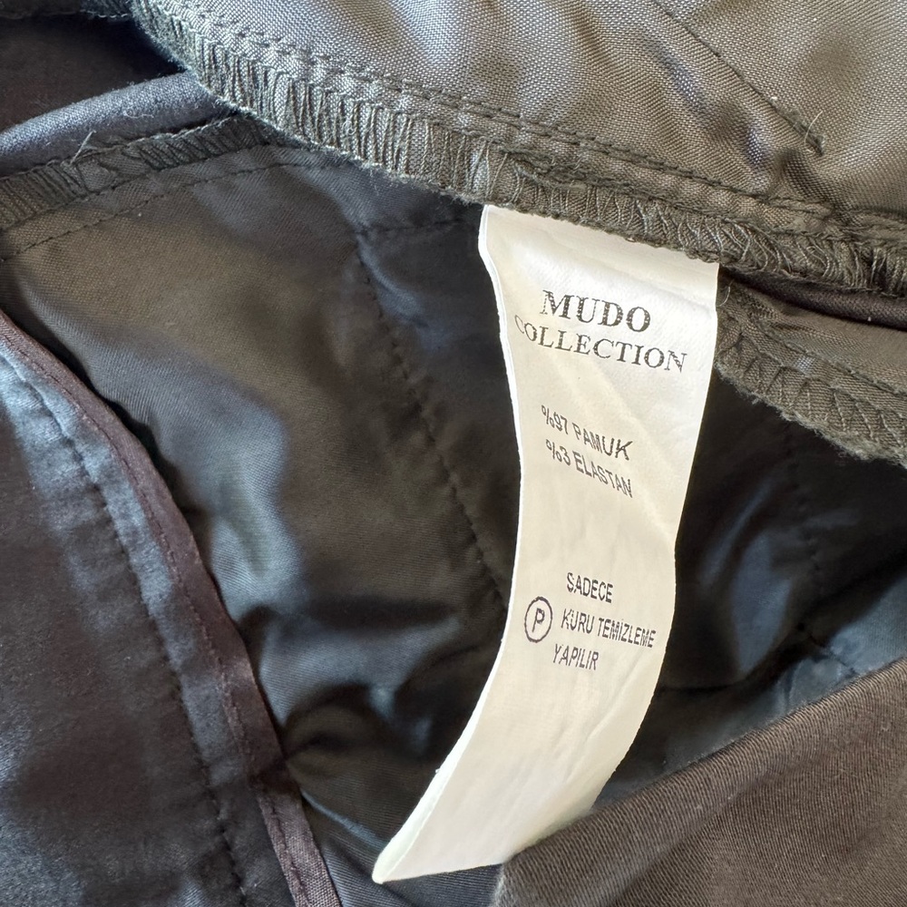Mudo Collection Women's Pants (Dark Olive Green) - Picture 10 of 11
